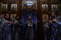 14-Литургия Преждеосвященных Даров в храме Покрова Божией Матери города Усть-Каменогорска