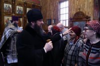 28-Литургия Преждеосвященных Даров в храме Покрова Божией Матери города Усть-Каменогорска