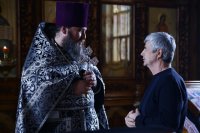 30-Литургия Преждеосвященных Даров в храме Покрова Божией Матери города Усть-Каменогорска