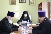 1-Епископ Амфилохий возглавил заседание Епархиального совета