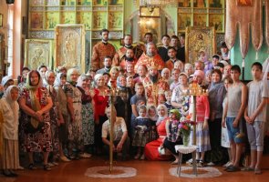 Престольное торжество Пророко-Илиинского храма города Серебрянска