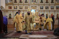 6-В Неделю всех святых Церкви Русской епископ Амфилохий совершил Божественную Литургию в главном храме Рудного Алтая