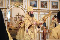 11-В Неделю всех святых Церкви Русской епископ Амфилохий совершил Божественную Литургию в главном храме Рудного Алтая