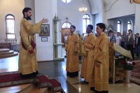 19-В Неделю всех святых Церкви Русской епископ Амфилохий совершил Божественную Литургию в главном храме Рудного Алтая