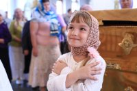 22-В Неделю всех святых Церкви Русской епископ Амфилохий совершил Божественную Литургию в главном храме Рудного Алтая