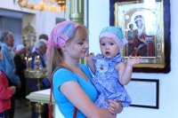 26-В Неделю всех святых Церкви Русской епископ Амфилохий совершил Божественную Литургию в главном храме Рудного Алтая