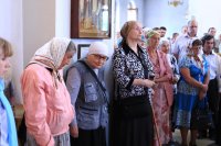 27-В Неделю всех святых Церкви Русской епископ Амфилохий совершил Божественную Литургию в главном храме Рудного Алтая