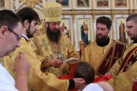 31-В Неделю всех святых Церкви Русской епископ Амфилохий совершил Божественную Литургию в главном храме Рудного Алтая
