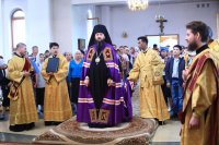 32-В Неделю всех святых Церкви Русской епископ Амфилохий совершил Божественную Литургию в главном храме Рудного Алтая
