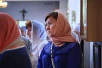 36-В Неделю всех святых Церкви Русской епископ Амфилохий совершил Божественную Литургию в главном храме Рудного Алтая