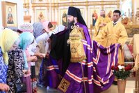 37-В Неделю всех святых Церкви Русской епископ Амфилохий совершил Божественную Литургию в главном храме Рудного Алтая