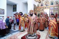 4-Божественная Литургия пасхальным чином в Свято-Зиновьевском храме Усть-Каменогорска