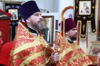 5-Божественная Литургия пасхальным чином в Свято-Зиновьевском храме Усть-Каменогорска