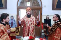6-Божественная Литургия пасхальным чином в Свято-Зиновьевском храме Усть-Каменогорска