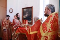 16-Божественная Литургия пасхальным чином в Свято-Зиновьевском храме Усть-Каменогорска