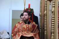 18-Божественная Литургия пасхальным чином в Свято-Зиновьевском храме Усть-Каменогорска