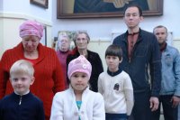 19-Божественная Литургия пасхальным чином в Свято-Зиновьевском храме Усть-Каменогорска