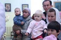 24-Божественная Литургия пасхальным чином в Свято-Зиновьевском храме Усть-Каменогорска