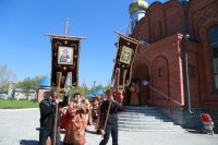 26-Божественная Литургия пасхальным чином в Свято-Зиновьевском храме Усть-Каменогорска