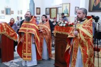 32-Божественная Литургия пасхальным чином в Свято-Зиновьевском храме Усть-Каменогорска