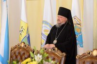 15-Епископ Амфилохий принял участие в заседании Синода Митрополичьего округа Русской Православной Церкви в Республике Казахстан