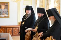 24-Епископ Амфилохий принял участие в заседании Синода Митрополичьего округа Русской Православной Церкви в Республике Казахстан