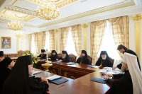 30-Епископ Амфилохий принял участие в заседании Синода Митрополичьего округа Русской Православной Церкви в Республике Казахстан