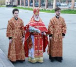 1-В Светлый Четверг епископ Амфилохий совершил Божественную Литургию в кафедральном соборе столицы Рудного Алтая