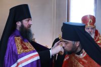 3-В Светлый Четверг епископ Амфилохий совершил Божественную Литургию в кафедральном соборе столицы Рудного Алтая