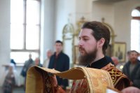 23-В Светлый Четверг епископ Амфилохий совершил Божественную Литургию в кафедральном соборе столицы Рудного Алтая