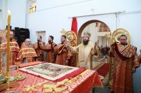 25-В Светлый Четверг епископ Амфилохий совершил Божественную Литургию в кафедральном соборе столицы Рудного Алтая