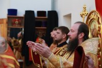 31-В Светлый Четверг епископ Амфилохий совершил Божественную Литургию в кафедральном соборе столицы Рудного Алтая