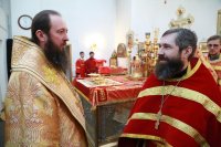 34-В Светлый Четверг епископ Амфилохий совершил Божественную Литургию в кафедральном соборе столицы Рудного Алтая