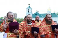 47-В Светлый Четверг епископ Амфилохий совершил Божественную Литургию в кафедральном соборе столицы Рудного Алтая