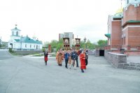 51-В Светлый Четверг епископ Амфилохий совершил Божественную Литургию в кафедральном соборе столицы Рудного Алтая
