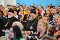 9-Епископ Амфилохий посетил заключительный гала-концерт I Всеказахстанского фестиваля "Пасхальная Песнь"