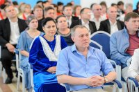 17-Епископ Амфилохий посетил заключительный гала-концерт I Всеказахстанского фестиваля "Пасхальная Песнь"