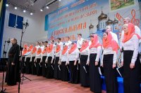 26-Епископ Амфилохий посетил заключительный гала-концерт I Всеказахстанского фестиваля "Пасхальная Песнь"