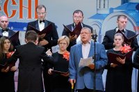 28-Епископ Амфилохий посетил заключительный гала-концерт I Всеказахстанского фестиваля "Пасхальная Песнь"
