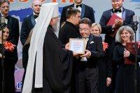 40-Епископ Амфилохий посетил заключительный гала-концерт I Всеказахстанского фестиваля "Пасхальная Песнь"