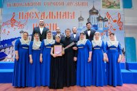 44-Епископ Амфилохий посетил заключительный гала-концерт I Всеказахстанского фестиваля "Пасхальная Песнь"