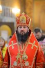 4-В Неделю "о Слепом" Преосвященнейший епископ Амфилохий сослужил Главе Казахстанского Митрополичьего округа в Успенском кафедральном соборе Астаны