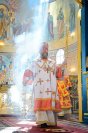 20-В Неделю "о Слепом" Преосвященнейший епископ Амфилохий сослужил Главе Казахстанского Митрополичьего округа в Успенском кафедральном соборе Астаны