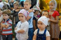 39-В Неделю "о Слепом" Преосвященнейший епископ Амфилохий сослужил Главе Казахстанского Митрополичьего округа в Успенском кафедральном соборе Астаны