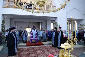 Всенощное бдение в канун Благовещения Пресвятой Богородицы