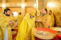 15-Управляющий Усть-Каменогорской епархией принял участие в духовных торжествах в день памяти благоверного великого князя Александра Невского в Алма-Ате