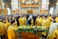 40-Управляющий Усть-Каменогорской епархией принял участие в духовных торжествах в день памяти благоверного великого князя Александра Невского в Алма-Ате