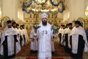 Великая вечерня в день Рождества Христова