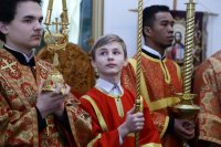 11-Служение епископа Амфилохия в день Собора новомучеников и исповедников Церкви Русской