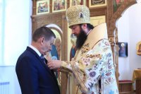 34-В столице Рудного Алтая молитвенно почтили Рождество Крестителя Господня Иоанна